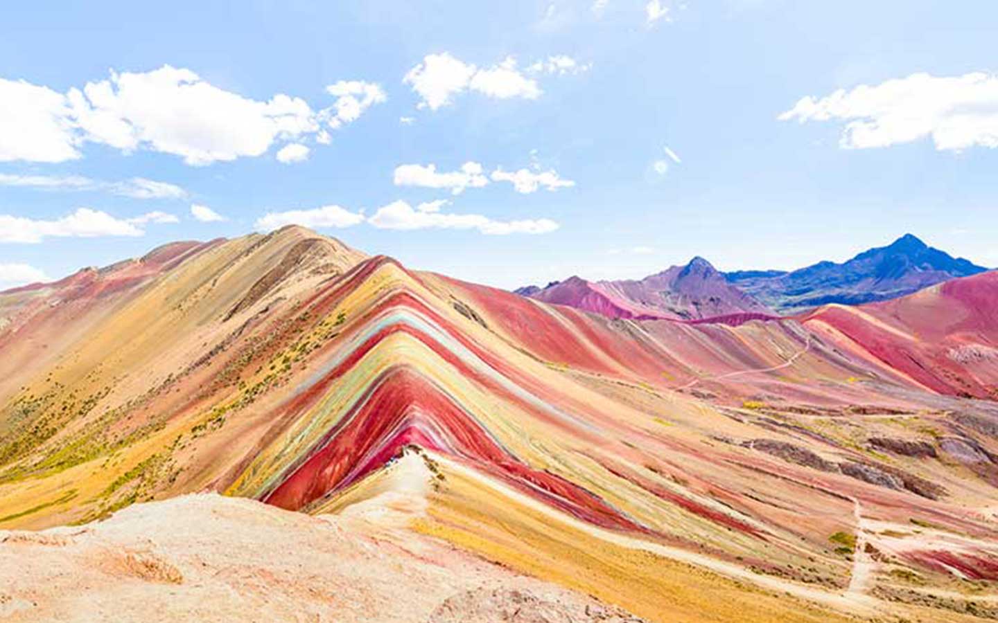 rainbow mountains