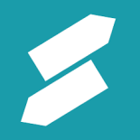 StudentUniverse app logo showing blue background with white crossed marker pointers.