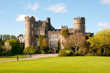 Malahide Castle in Dublin, Ireland