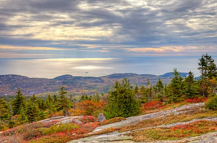 hiking acadia national park