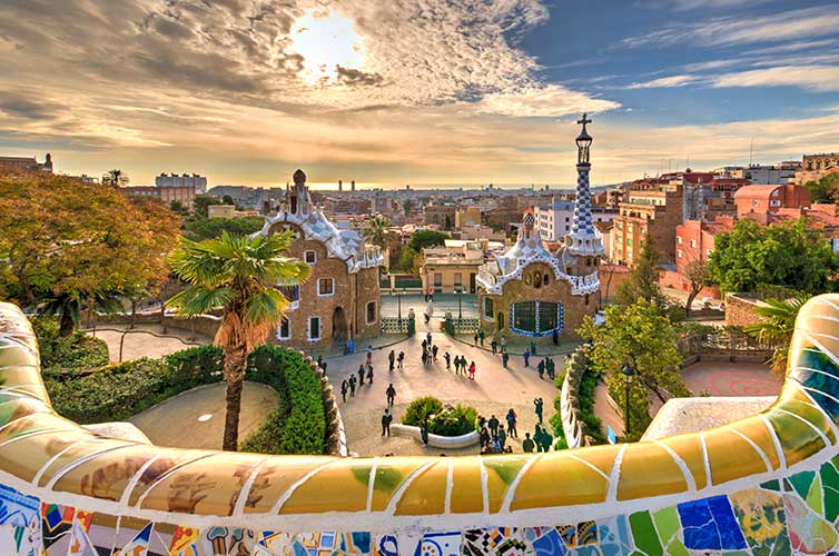 Barcelona, Spain: Guell Park