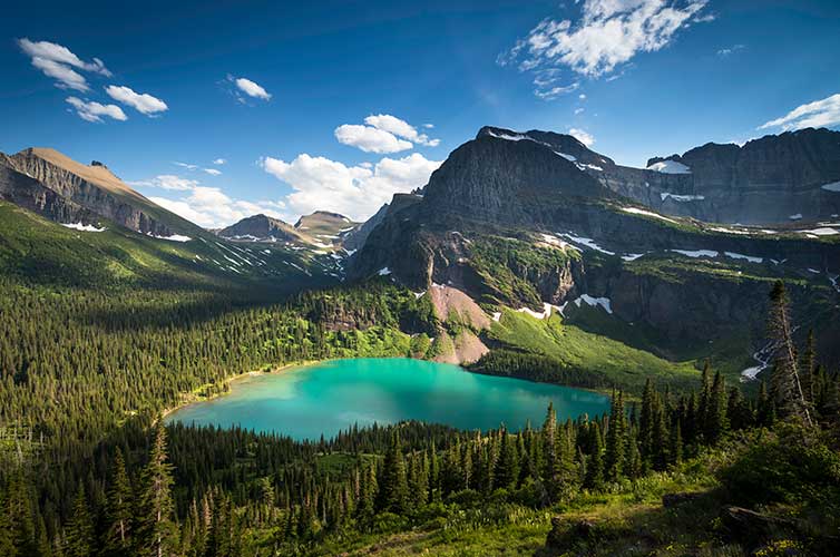 hiking glacier national park