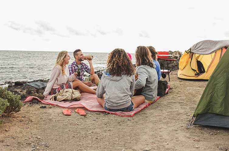 beach picnic visit Australia local