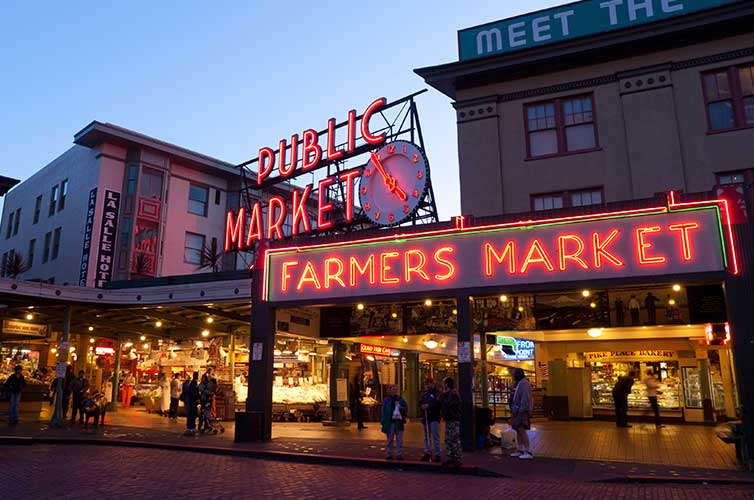 seattle pike place spring break