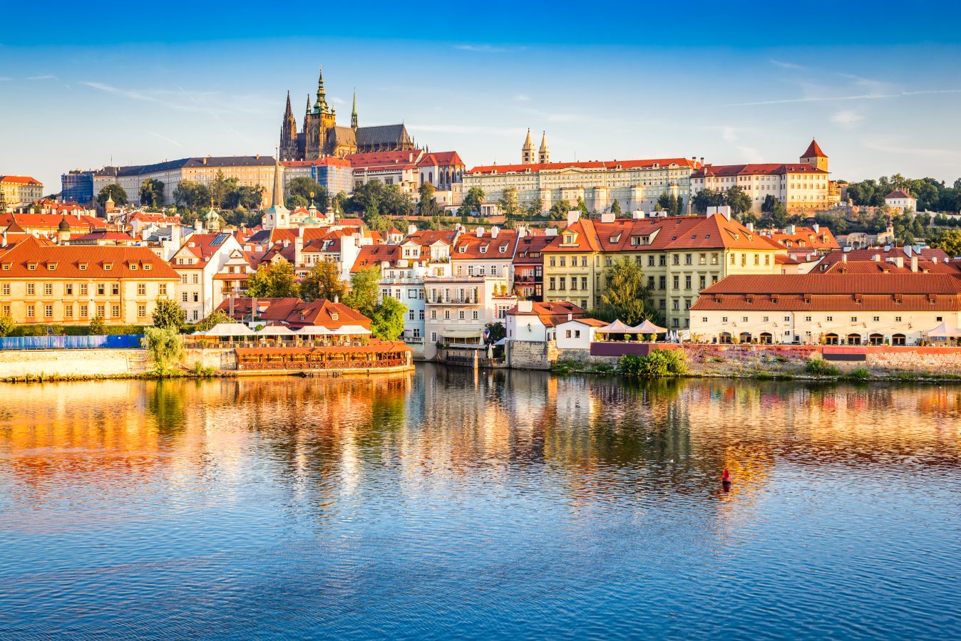 Prague castle in the Czech Republic.