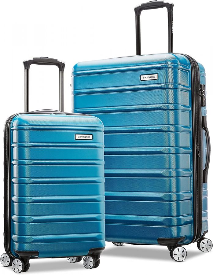 Samsonite blue 2-piece luggage set