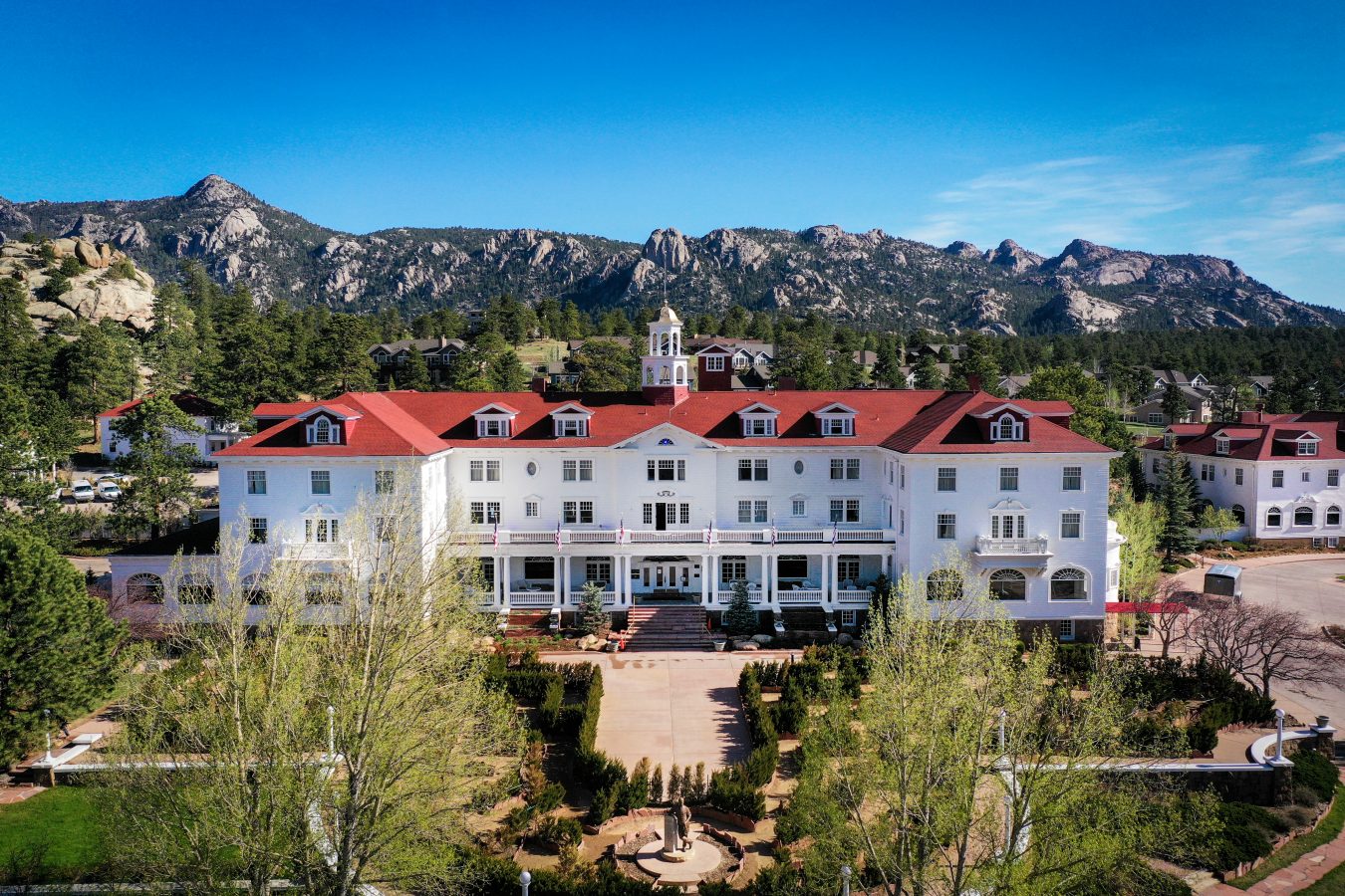 The Stanley Hotel in Estes Park, Colorado - Stephen King's inspiration for The Shining.